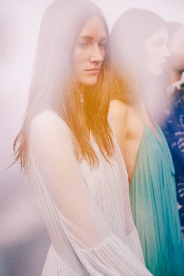 Chloé SS15, womenswear, Dazed backstage 6