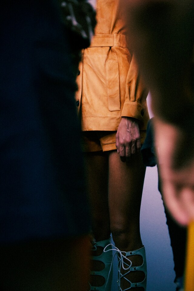 Chloé SS15, womenswear, Dazed backstage 20