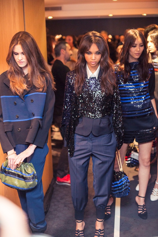 Backstage at Sonia Rykiel SS15 Dazed 22