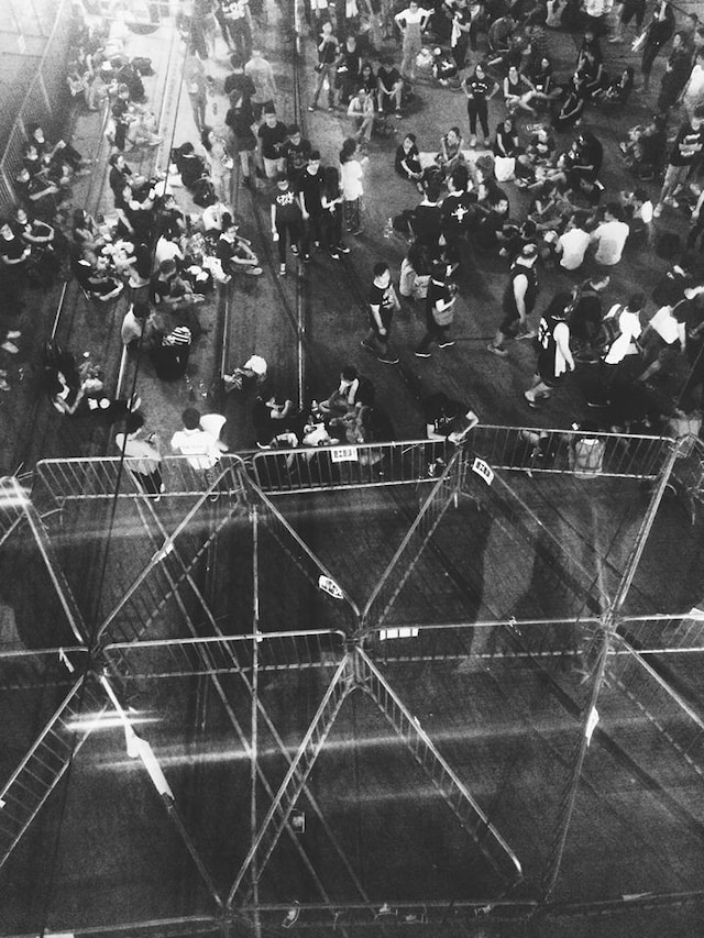 Hong Kong Occupy Central protest barricades 1