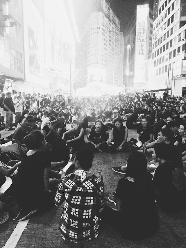 Hong Kong Occupy Central protest sit-in 2