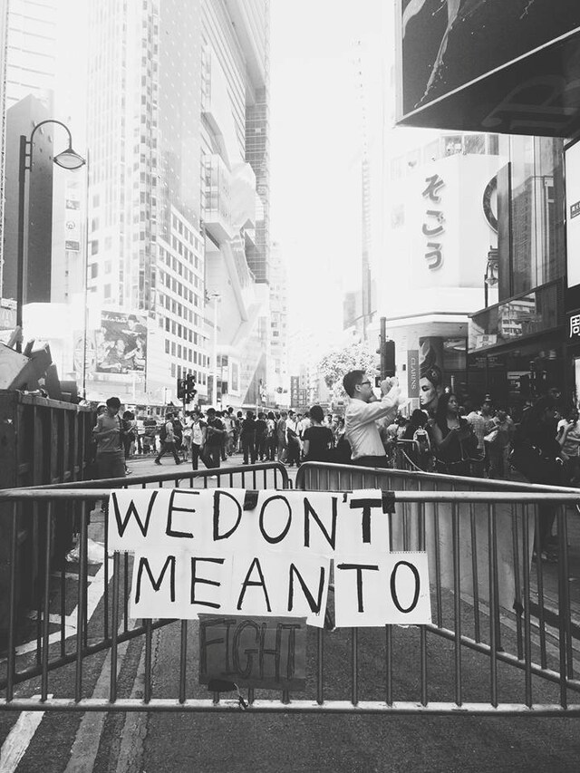 Hong Kong Occupy Central protest sign 4