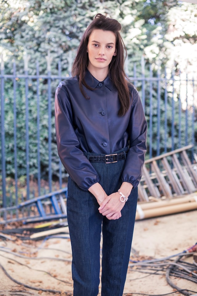 Herm&#232;s SS15, womenswear, Dazed backstage 8