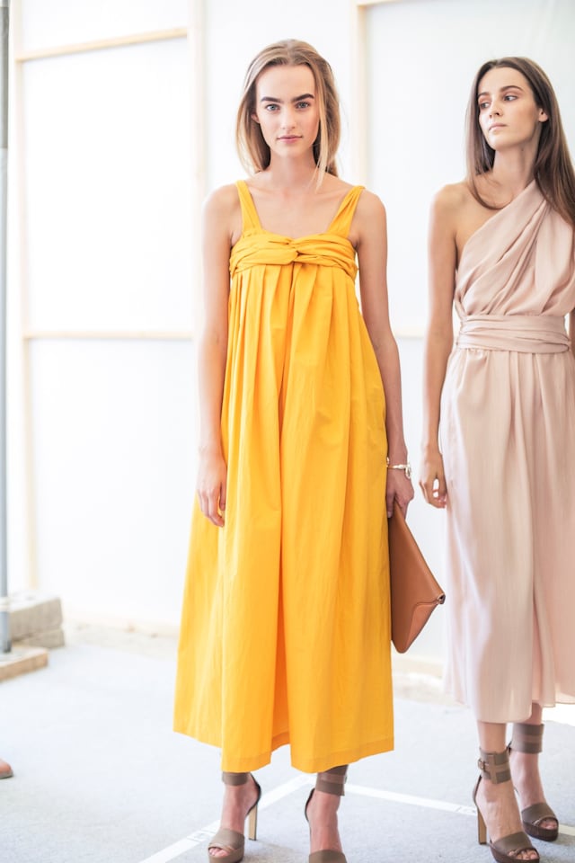 Herm&#232;s SS15, womenswear, Dazed backstage 2