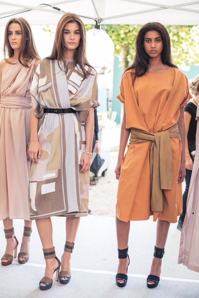 Herm&#232;s SS15, womenswear, Dazed backstage 9