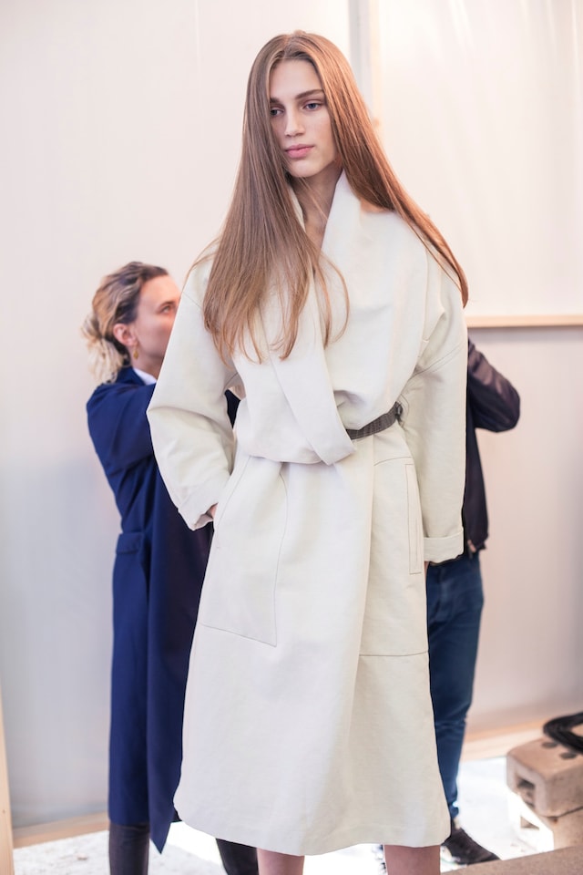 Herm&#232;s SS15, womenswear, Dazed backstage 15