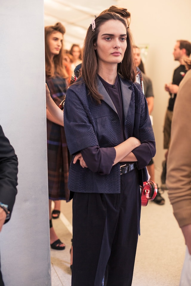 Herm&#232;s SS15, womenswear, Dazed backstage 17