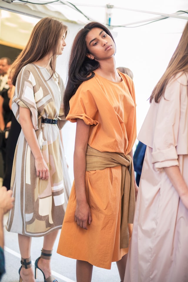 Herm&#232;s SS15, womenswear, Dazed backstage 18