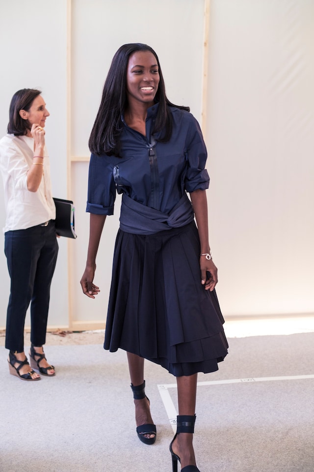Herm&#232;s SS15, womenswear, Dazed backstage 23