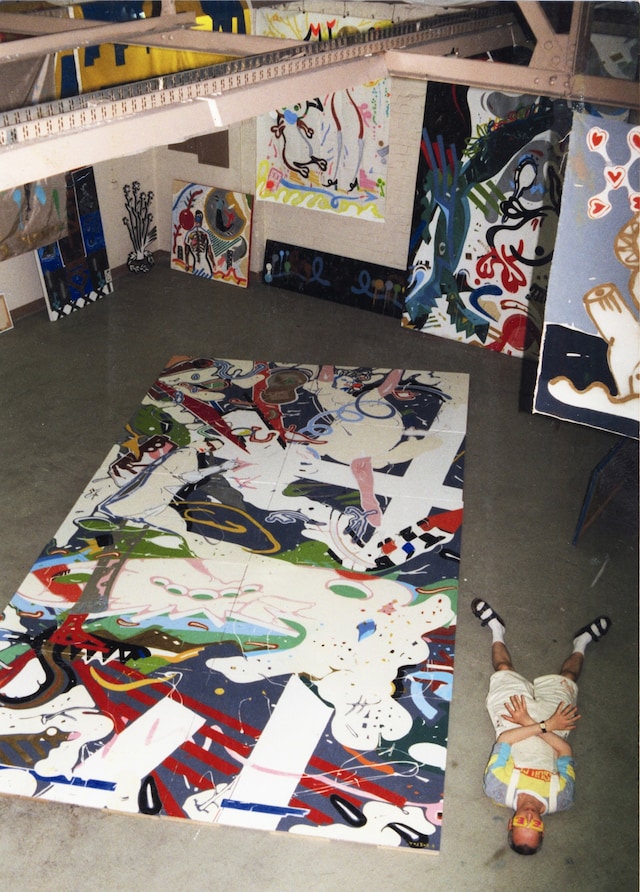 Evgenij Kozlov in his studio 4