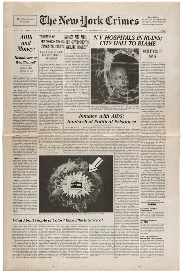 AIDS activism art 16