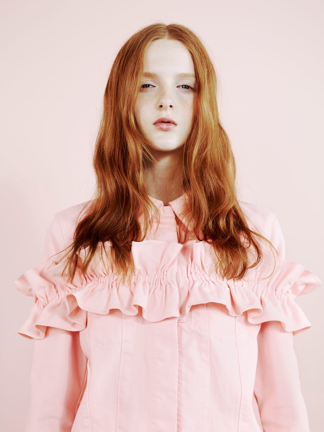 Simone Rocha X J Brand lookbook, Dazed 0