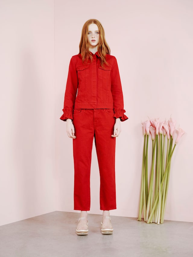 Simone Rocha X J Brand lookbook, Dazed 1