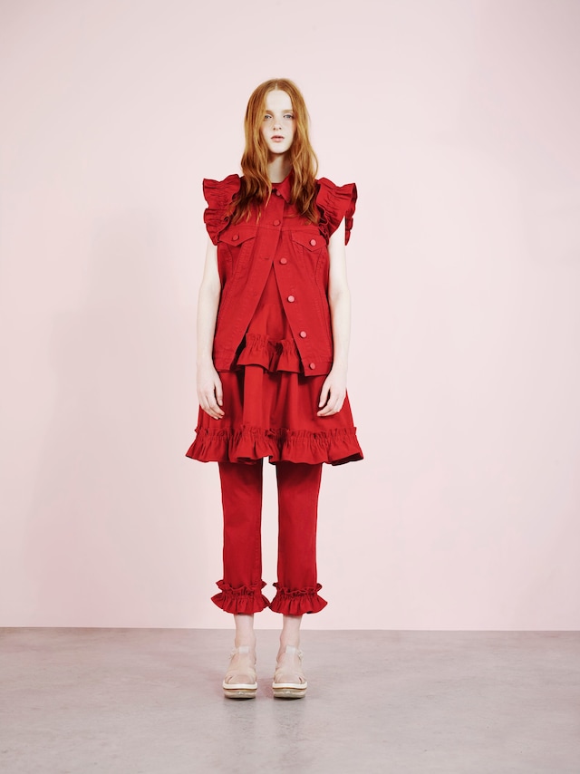 Simone Rocha X J Brand lookbook, Dazed 3