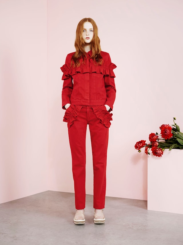 Simone Rocha X J Brand lookbook, Dazed 7
