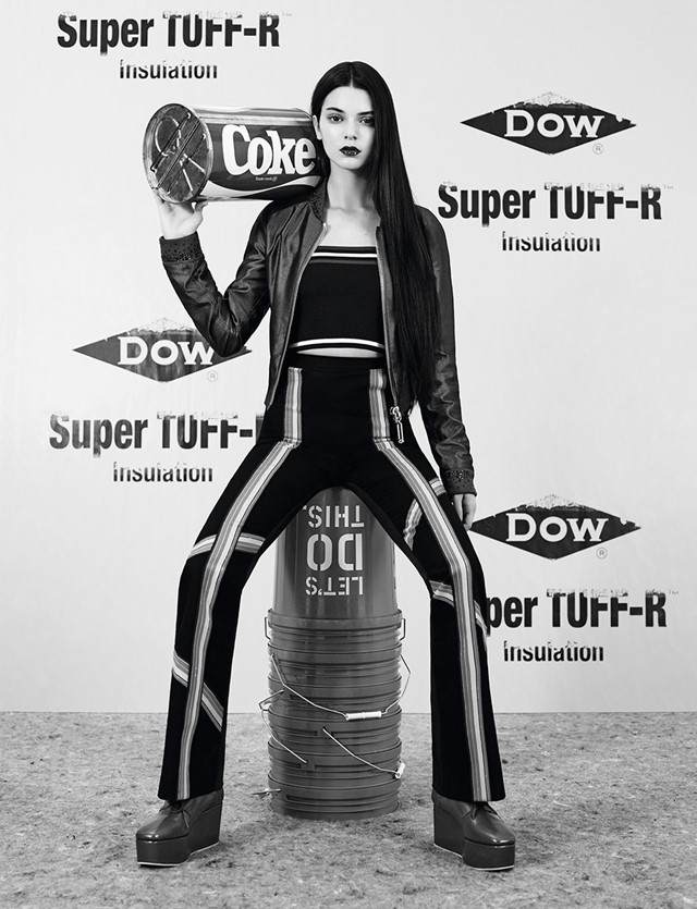 Kendall Jenner extended cover shoot unseen images Dazed 