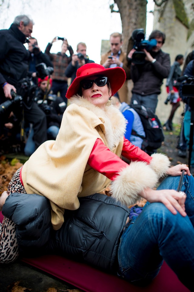 Westminster mass face-sitting UK porn ban protest 15
