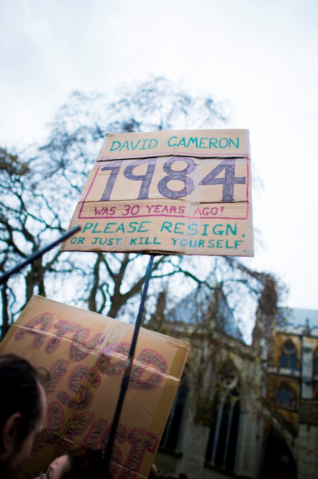 Westminster mass face-sitting UK porn ban protest 20