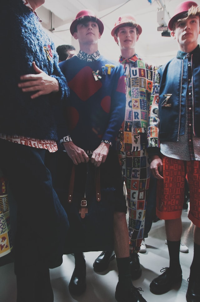 Kit Neale AW15 Dazed backstage 2