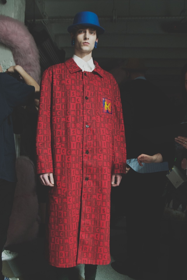 Kit Neale AW15 Dazed backstage 12