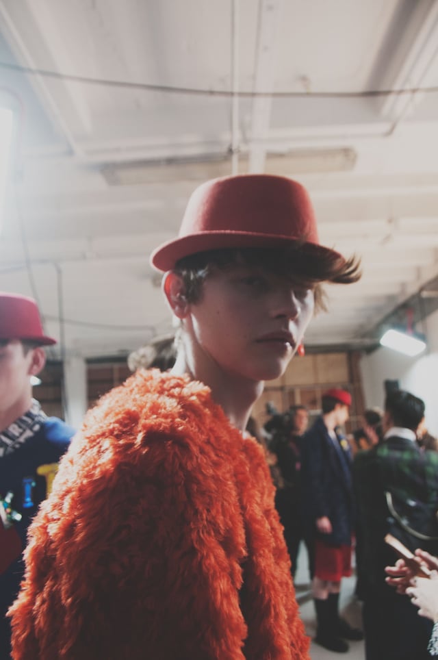 Kit Neale AW15 Dazed backstage 21
