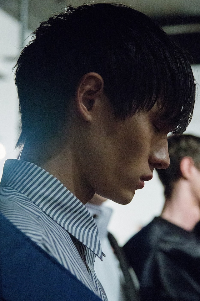 Christopher Shannon AW15 Mens backstage LC:M Dazed 13