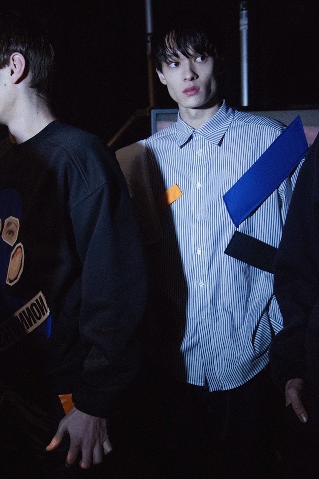 Christopher Shannon AW15 Mens backstage LC:M Dazed 17