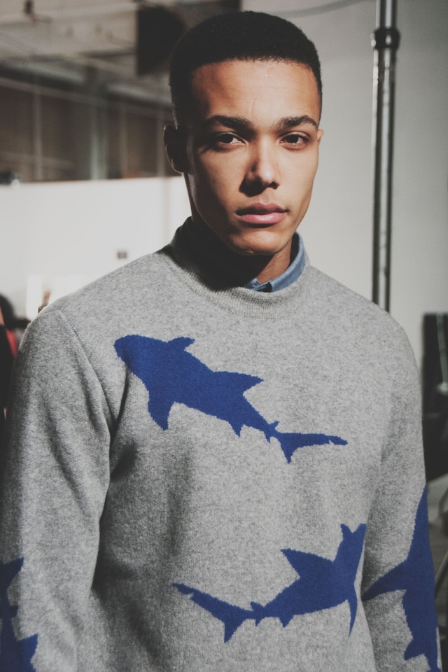 Backstage at Christopher Raeburn AW15 5