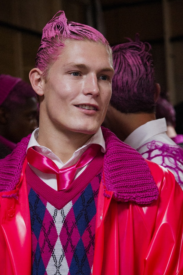 Sibling AW15 LC:M Dazed backstage 9