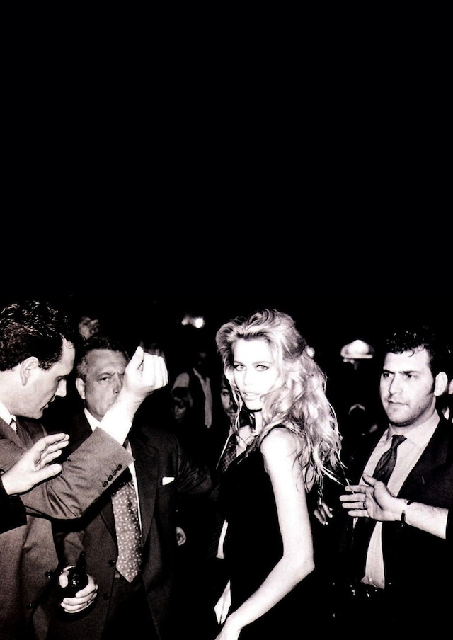 Claudia Schiffer by Arthur Elgort for Valentino,1995 1