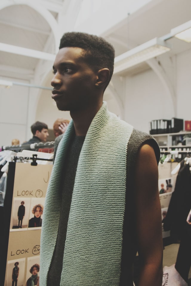 Backstage at Margaret Howell AW15 5