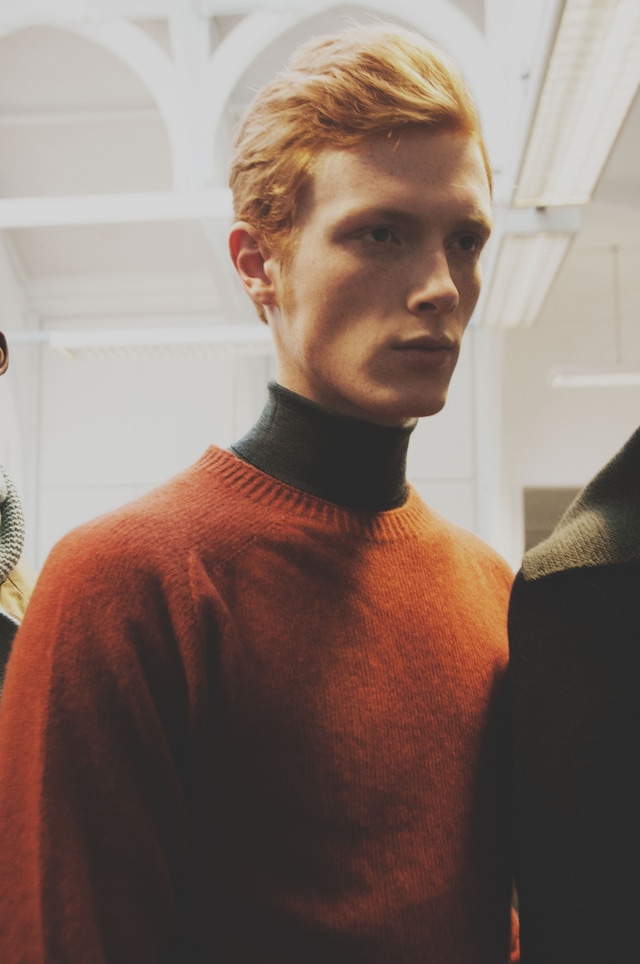 Backstage at Margaret Howell AW15 6