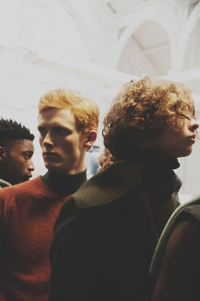 Backstage at Margaret Howell AW15 12