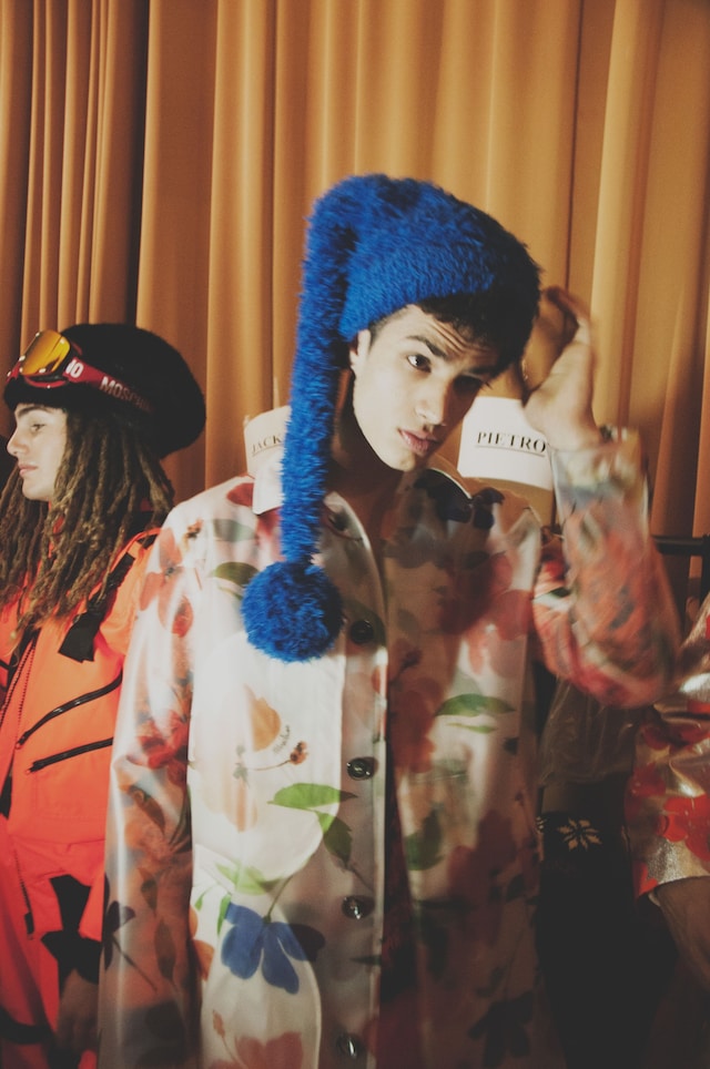Backstage at Moschino Mens AW15 17