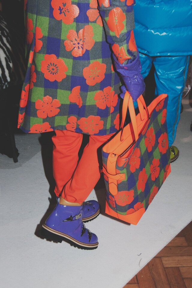 Backstage at Moschino Mens AW15 19