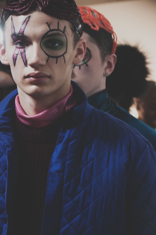 Backstage at Katie Eary AW15 6