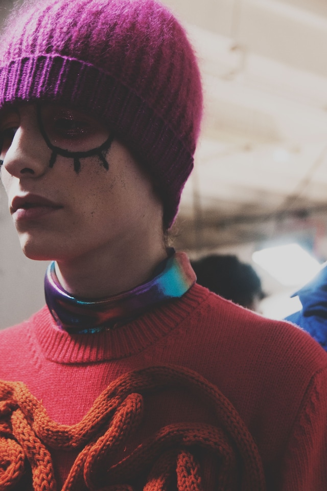Backstage at Katie Eary AW15 7