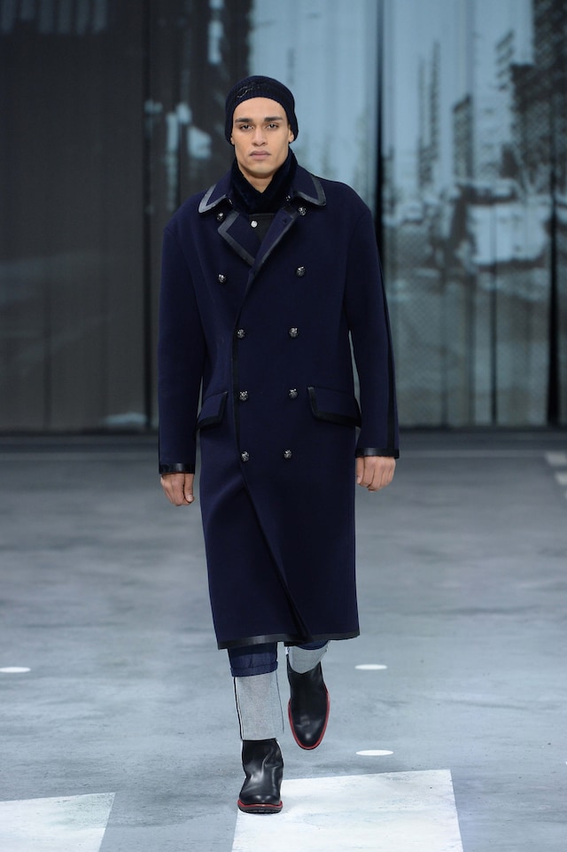 Hogan AW15 Black Milan Menswear Dazed 12