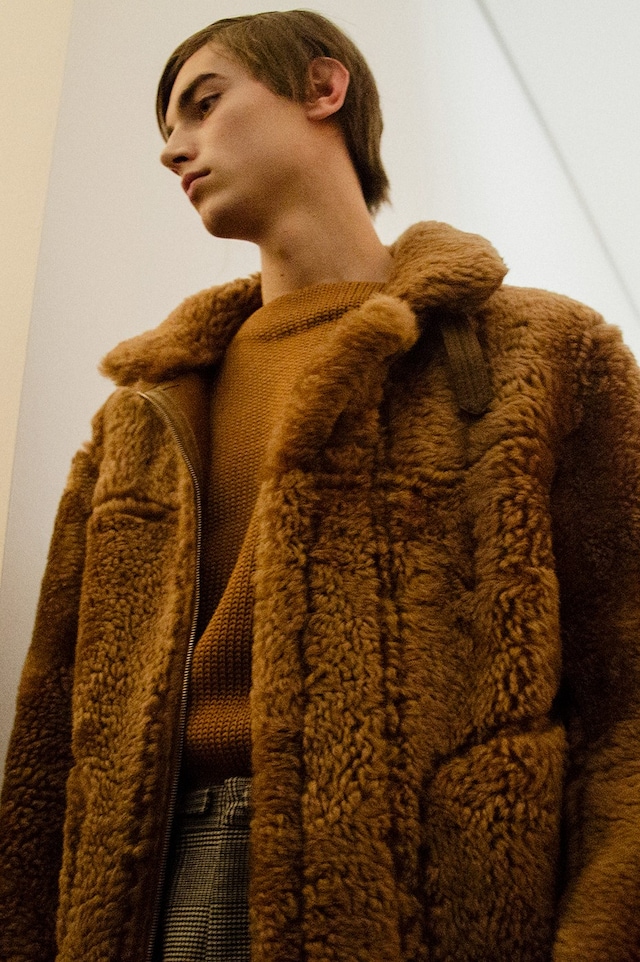 Jil Sander AW15 Menswear Milan Dazed sheepskin 6