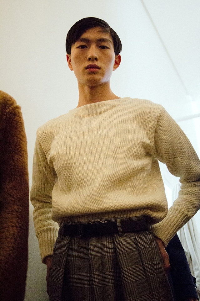 Jil Sander AW15 Menswear Milan Dazed knitwear 1
