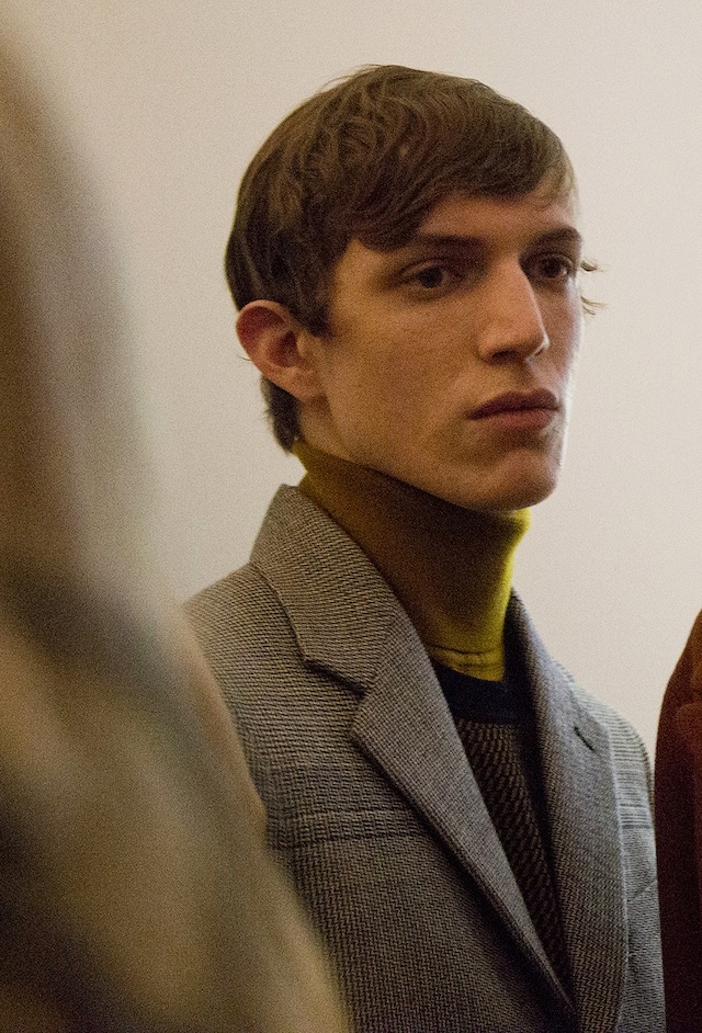 Jil Sander AW15 Menswear Milan Dazed polo neck 12