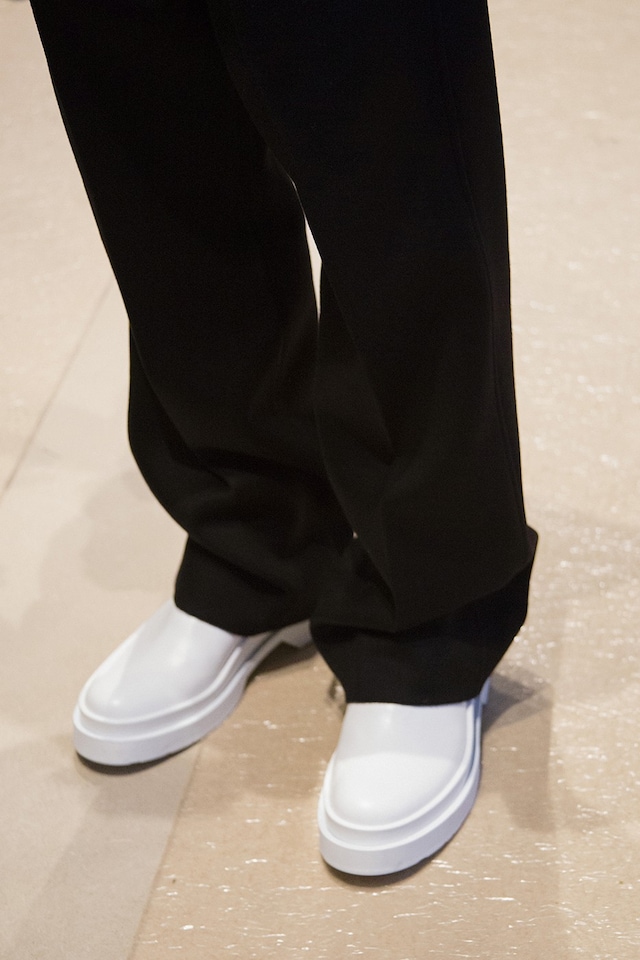 Jil Sander AW15 Menswear Milan Dazed White shoes 16