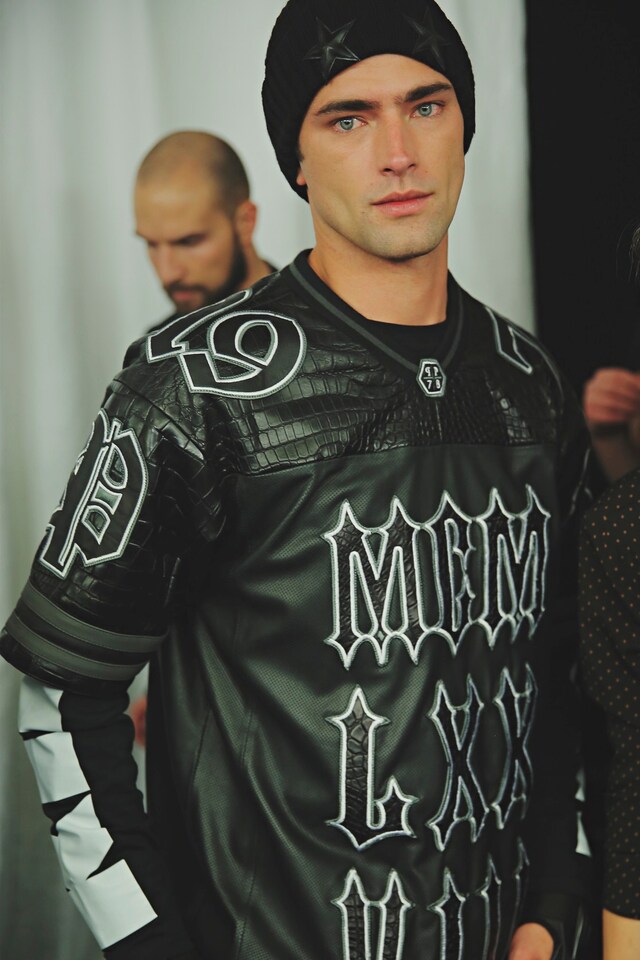 Philipp Plein AW15 Leather Snakeskin Sportswear black 13