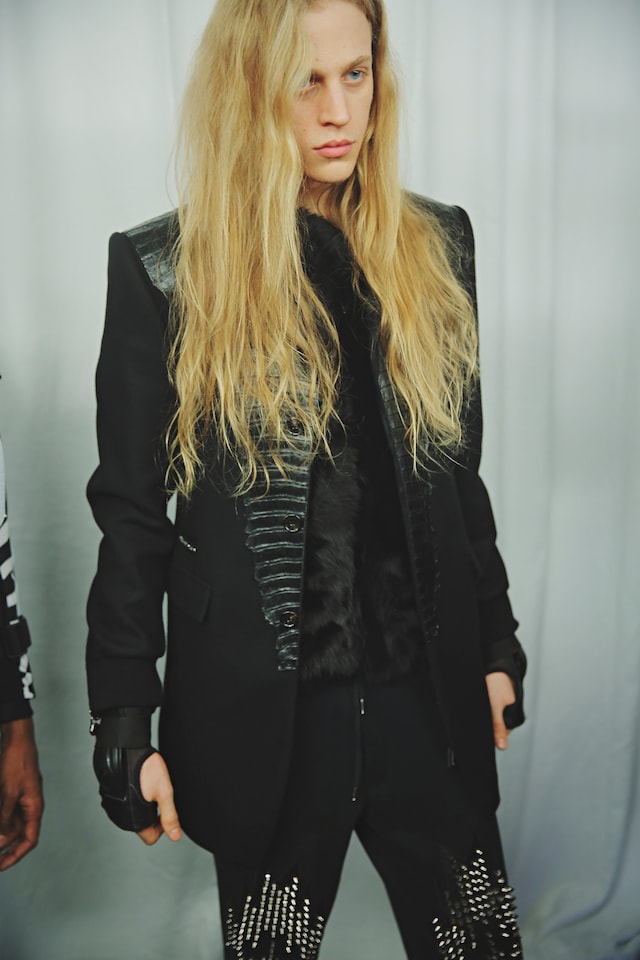 Philipp Plein AW15 Snakeskin Leather Jacket Sportstwear 10