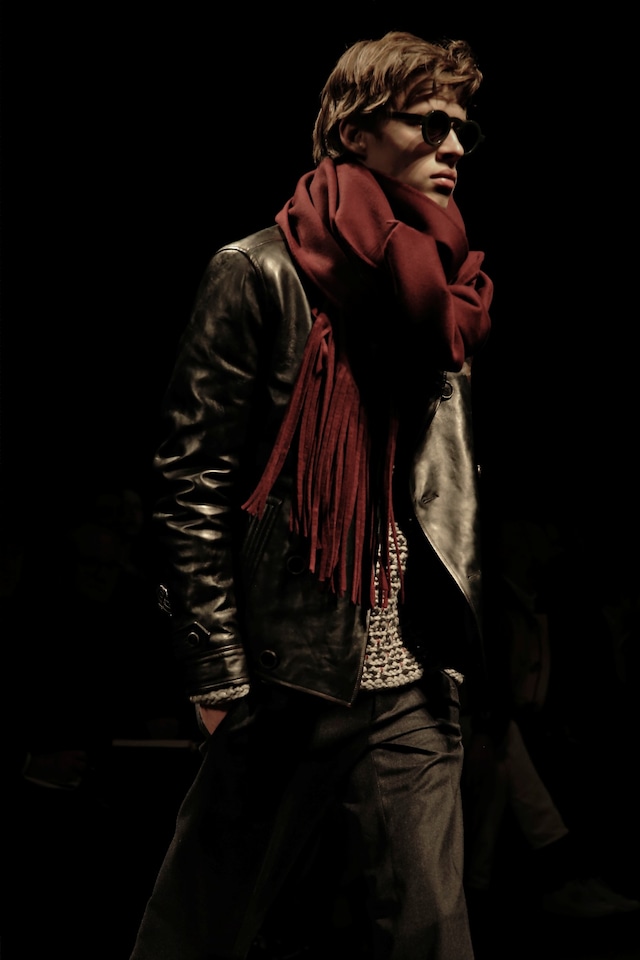 Salvatore Ferragamo Check Overcoat Leather Wine Sunglasses 15