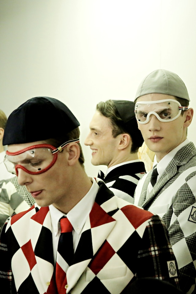 Moncler Gamme Bleu AW15, ski goggles, Menswear, Dazed 7