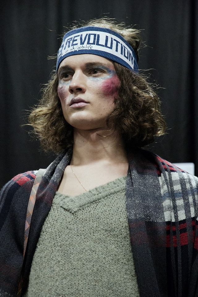 Vivienne Westwood AW15 revolution band, Menswear, Dazed 2