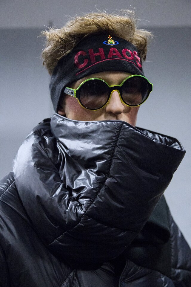 Vivienne Westwood AW15 chaos headband, Menswear, Dazed 9