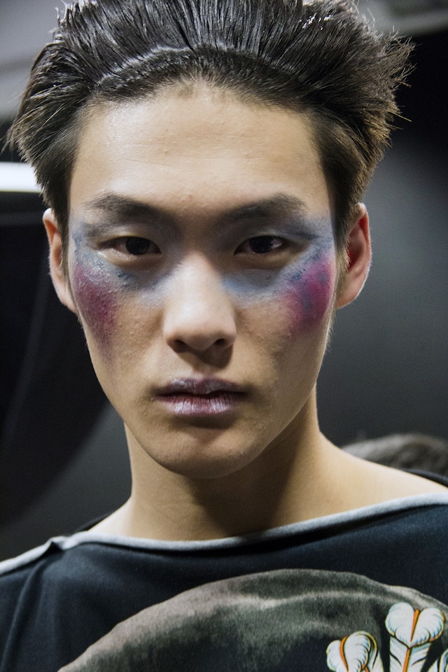 Vivienne Westwood AW15 make up, Menswear, Dazed 13
