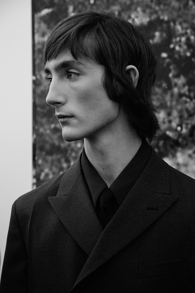 Prada AW15 mens, Dazed backstage 23